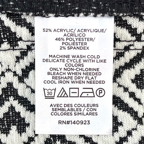 LOFT Ann Taylor Jacquard Mini Dress Flounce Swing Long Sleeve V-Neck Ruffle Hem - Picture 10 of 11